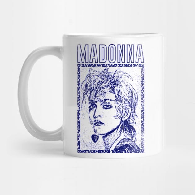 Madonna // Vintage Faded Style Original Punksthetic Design by DankFutura